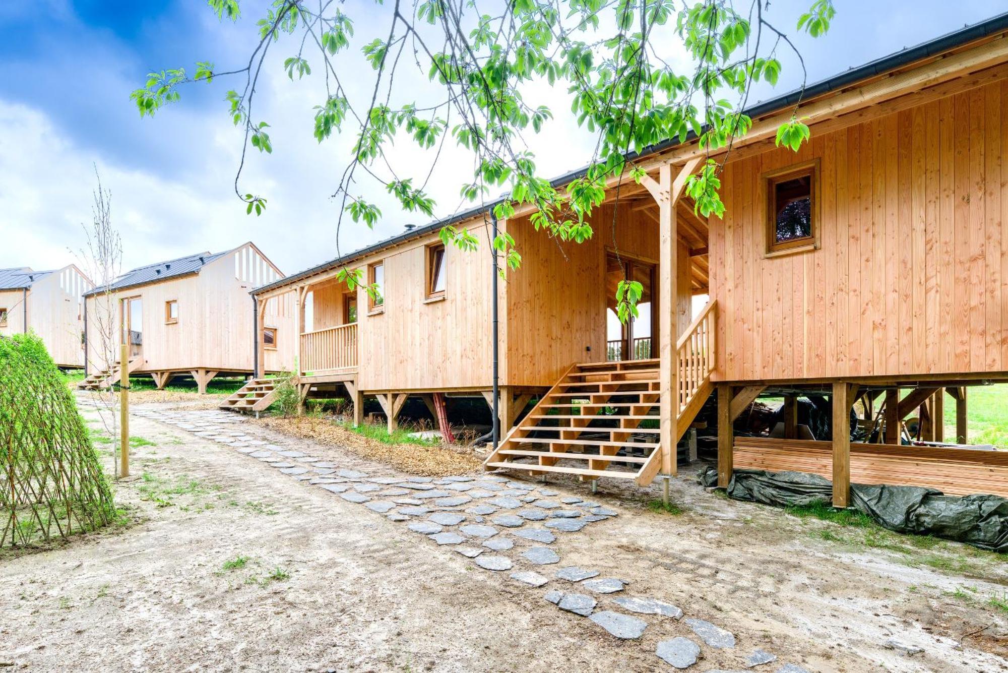 Les Cabanes Champetres - Le Domaine Des Trois Tilleuls Villers-la-Ville Ngoại thất bức ảnh