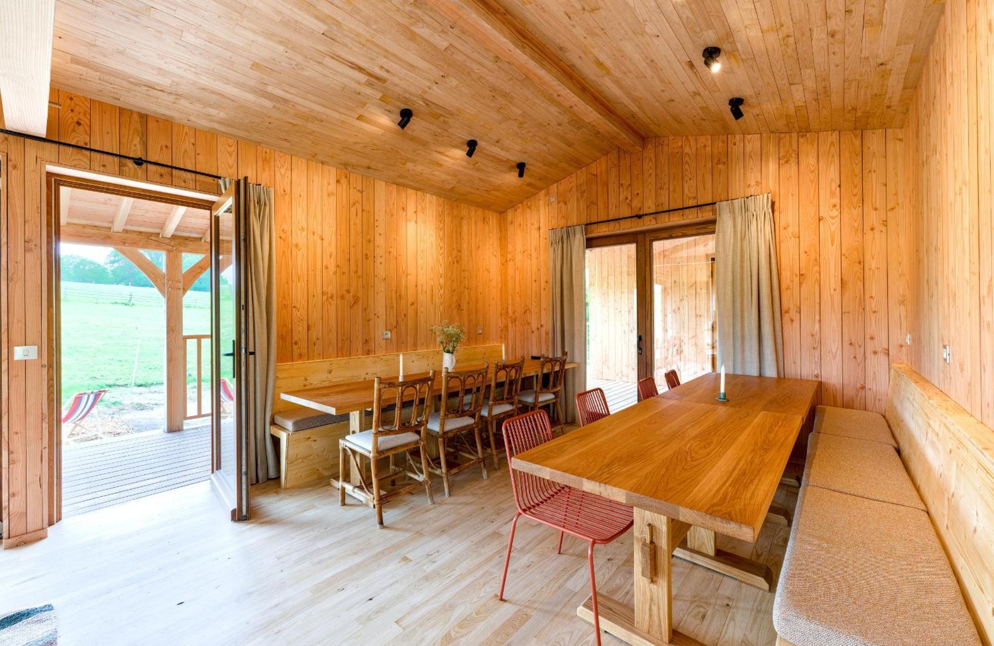 Les Cabanes Champetres - Le Domaine Des Trois Tilleuls Villers-la-Ville Ngoại thất bức ảnh