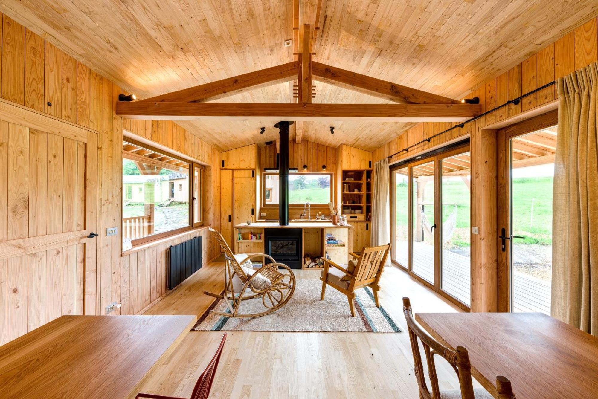 Les Cabanes Champetres - Le Domaine Des Trois Tilleuls Villers-la-Ville Ngoại thất bức ảnh