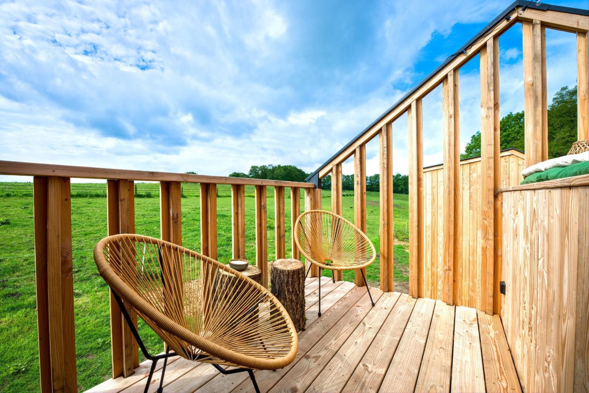 Les Cabanes Champetres - Le Domaine Des Trois Tilleuls Villers-la-Ville Ngoại thất bức ảnh