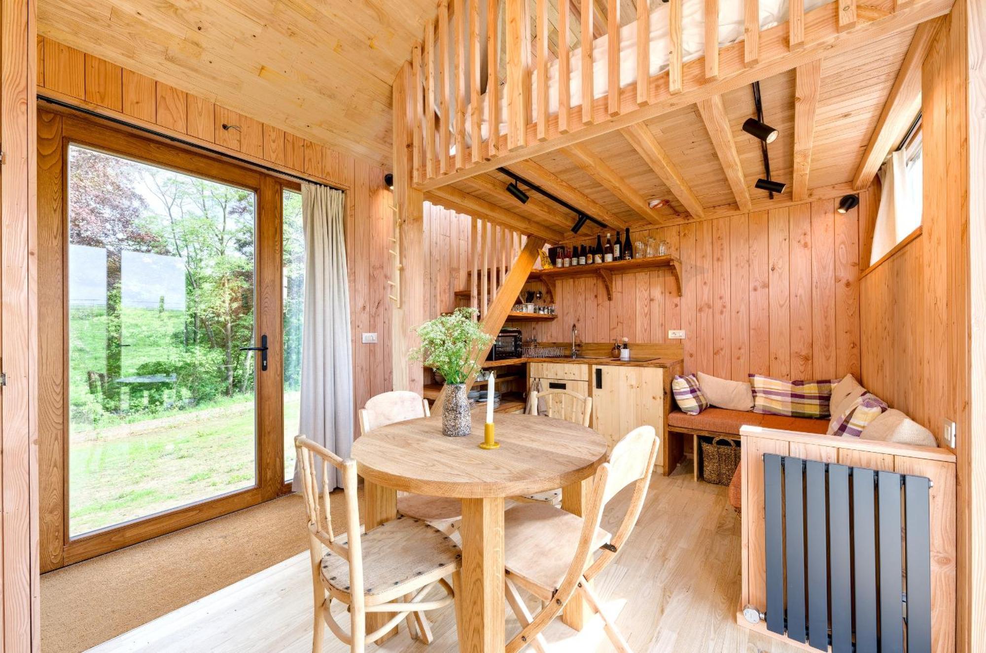 Les Cabanes Champetres - Le Domaine Des Trois Tilleuls Villers-la-Ville Ngoại thất bức ảnh