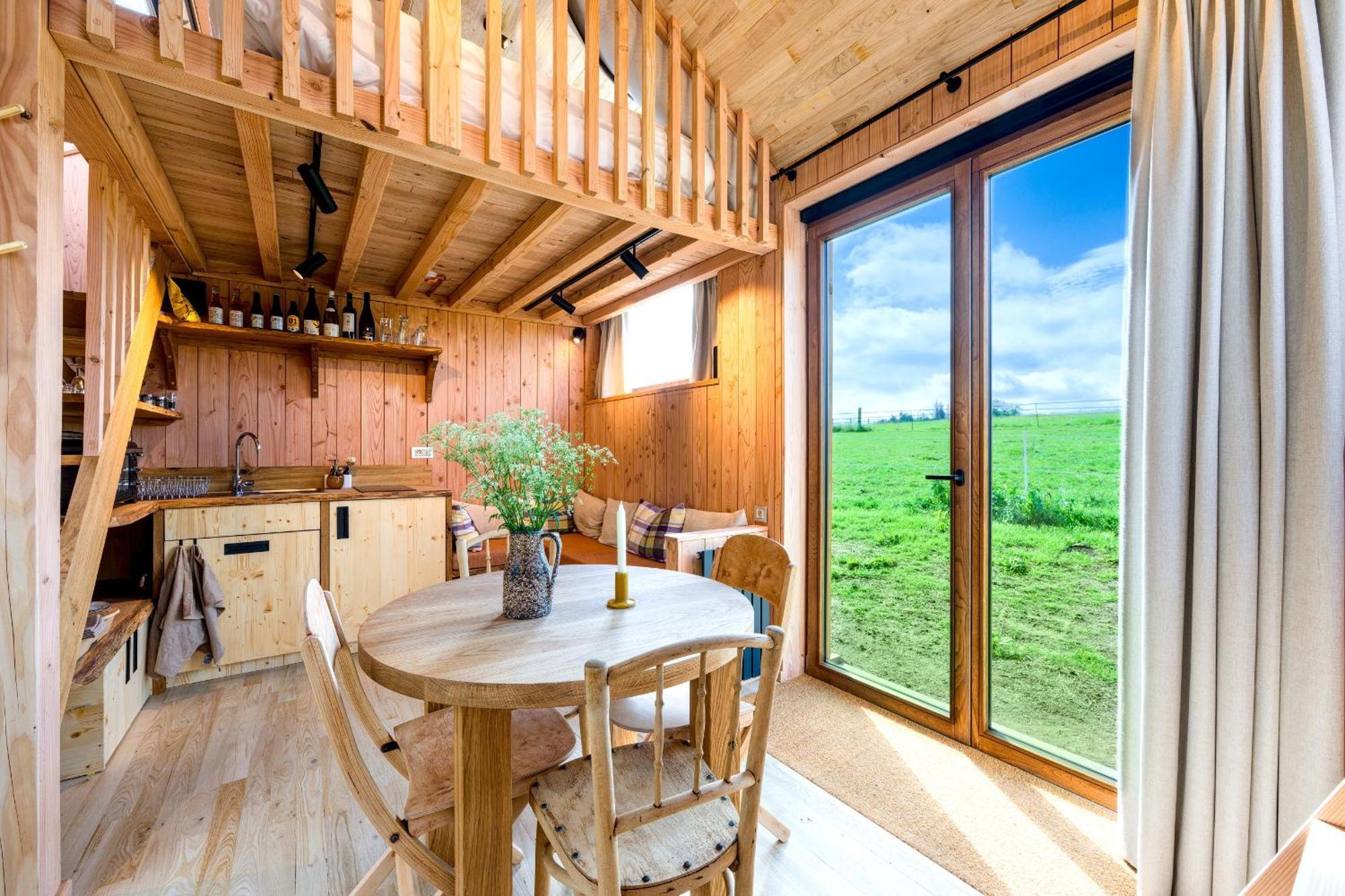 Les Cabanes Champetres - Le Domaine Des Trois Tilleuls Villers-la-Ville Ngoại thất bức ảnh